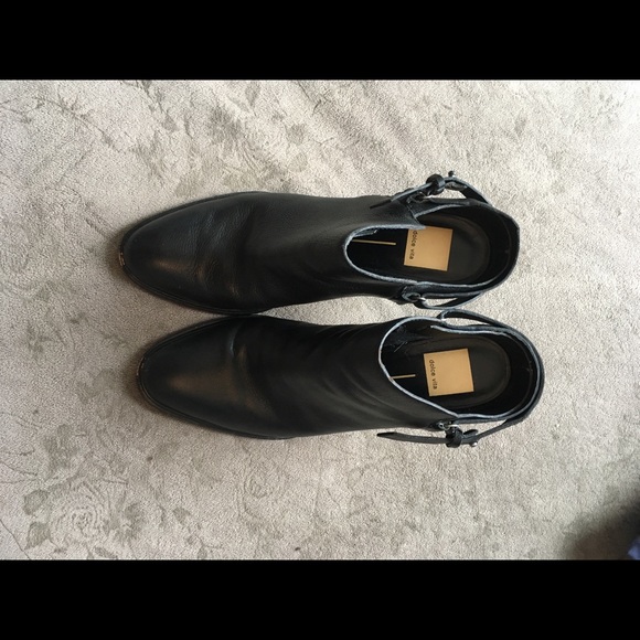 Dolce Vita Sling Back Black Booties - Picture 4 of 8